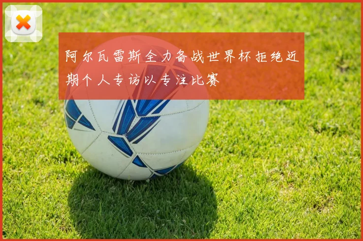 阿尔瓦雷斯全力备战世界杯拒绝近期个人专访以专注比赛